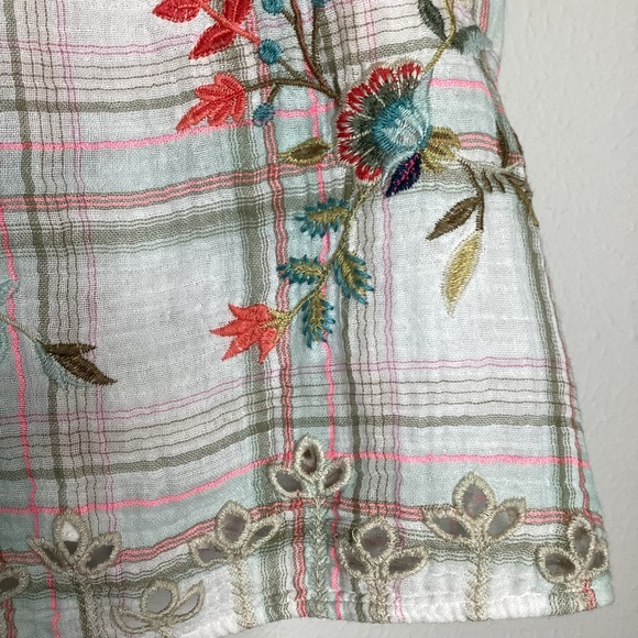 Johnny Was Lidia Effortless Peasant Top Med - Picture 6 of 9